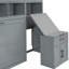 Lit escamotable mural avec placard, tiroirs et bureau Murphy