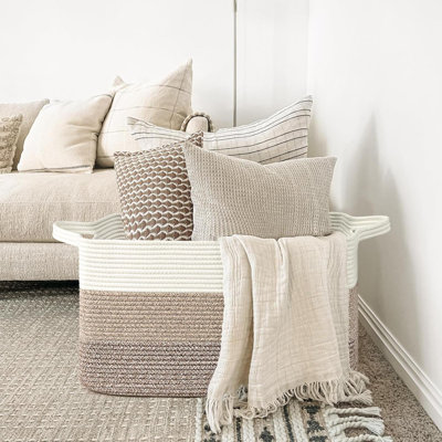 Laundry Basket with Handles