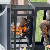Deko Living Metal Wood Burner Fireplace, COB10501 at Tractor Supply Co.