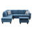 Manol 3 - Piece L- Shaped Upholstered Living Room Sectional Sofa-1234253329-1234253342