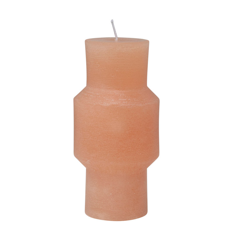 Unscented Totem Pillar Candle, Citrus