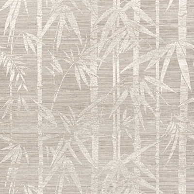 Papier peint en sisal Les Bambous