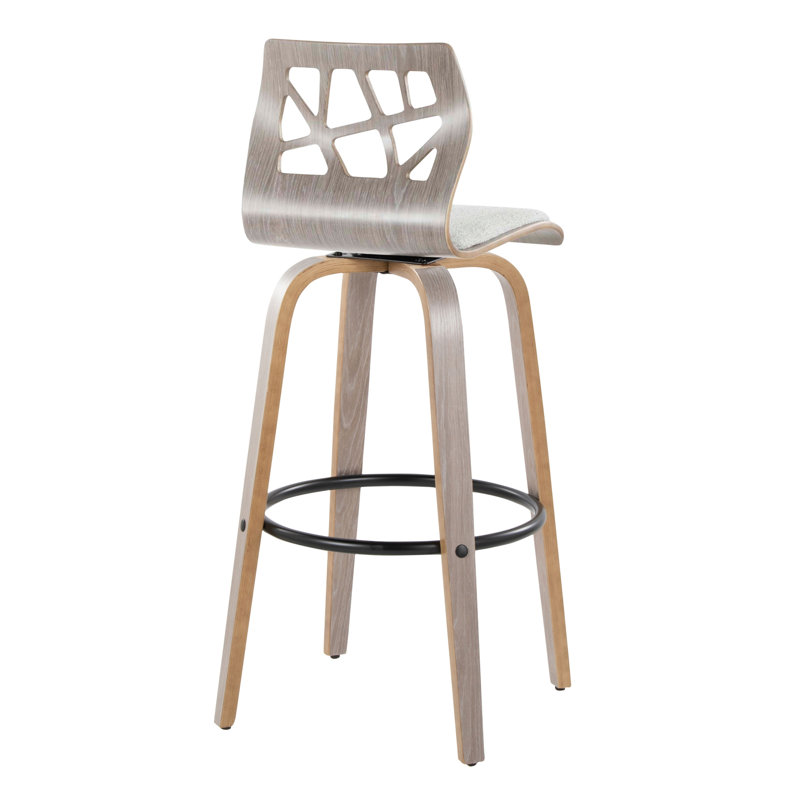 Tabouret de bar contemporain à hauteur fixe