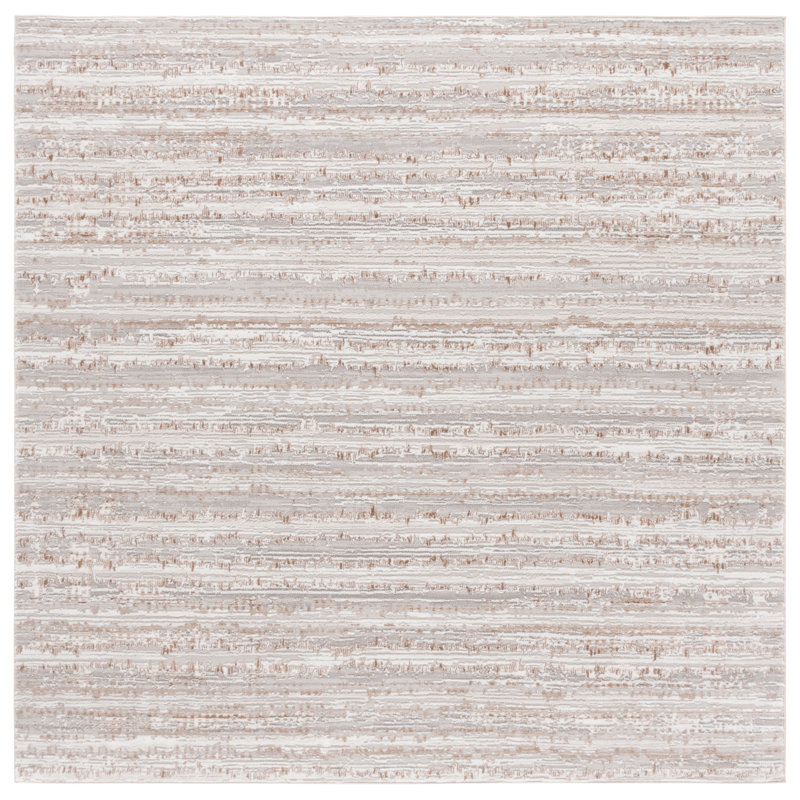 Tapis abstrait Yusef Parker Performance, Carré 6 pi 7 po