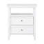 Table de chevet 2 tiroirs