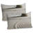 Ambesonne Rock Pillow Sham 2 Pack Stack of Stones Balanced Theme Taupe Dust-100344603