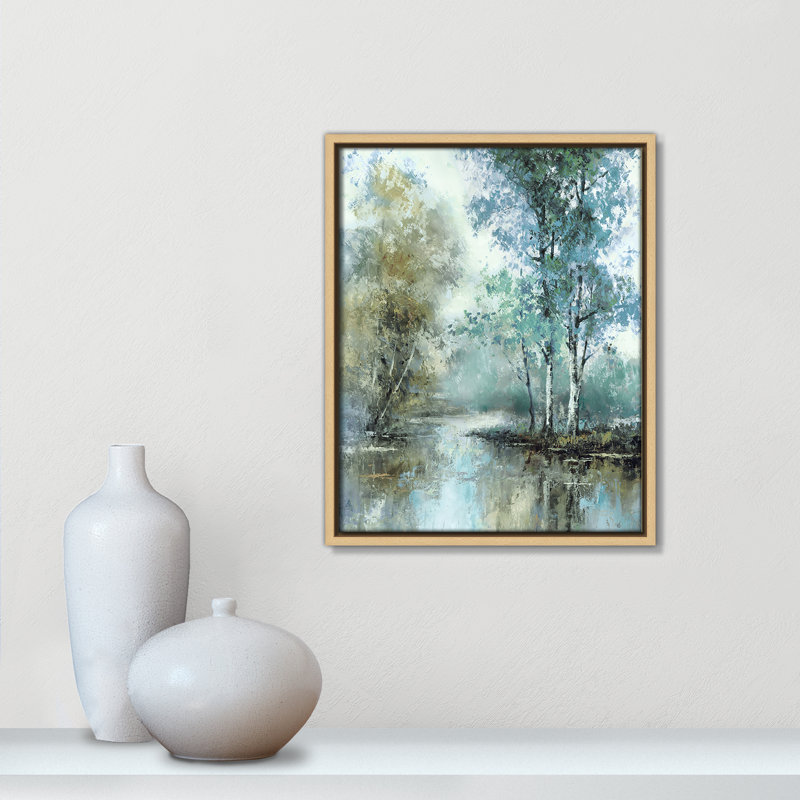 «Spring's Grace I Print» par T.C. Chiu, Naturel, H 15,5 po x l 12,5 po