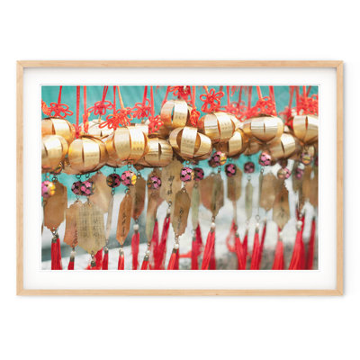 Buddhist Offering - Picture Frame Photograph on Paper 