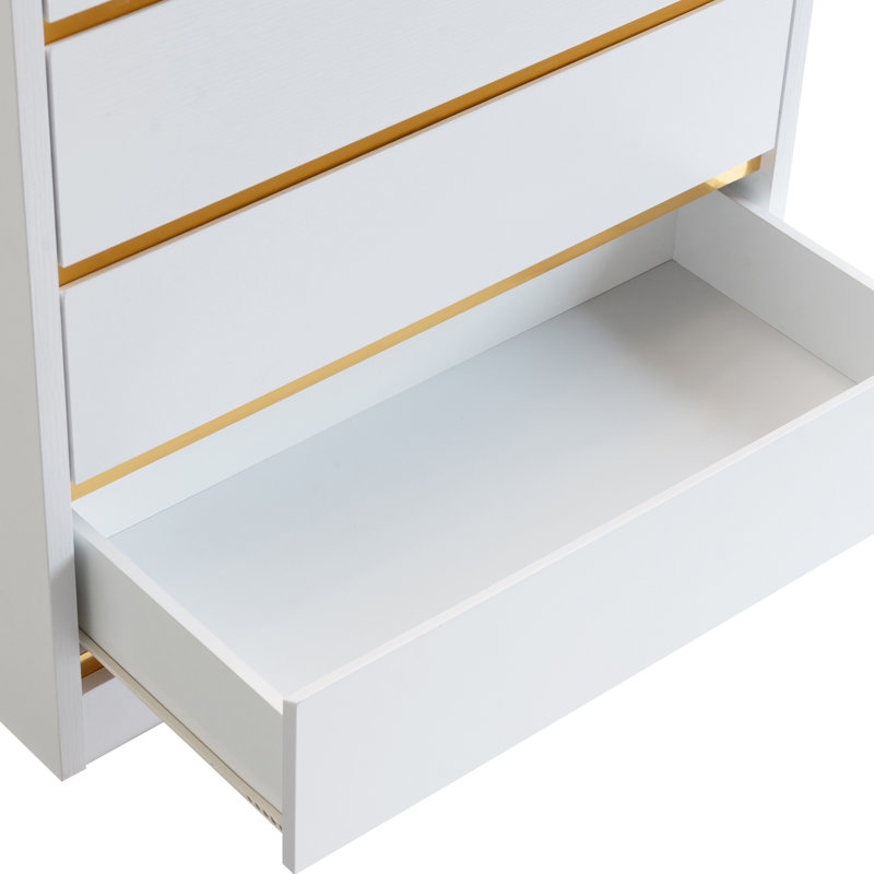 Commode 5 tiroirs l 31,25 po