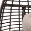 Fauteuil à œufs confortable pour l'extérieur avec siège pivotant - eau tissée - H 58,65 po x P 28,17 po l 31,33 po