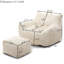 Fauteuil à billes Giant Plush avec accoudoirs et repose-pieds pour un confort et un soutien ultimes dans n'importe quelle pièce.-1637145329