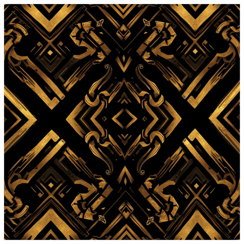 Rideaux de douche Art Deco, L 70 po x H 84 po