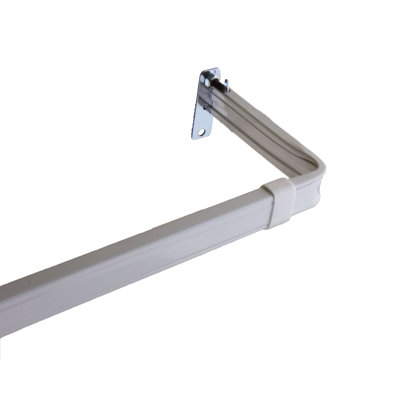 Sarvia Adjustable Single Curtain Rod