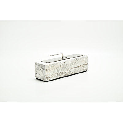 Large Rectangle Tabletop Firepit Concrete Tabletop Fireplace