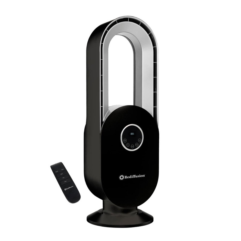 Rediffusion Bladeless Cooling Fan, Black
