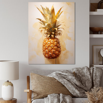 Pinapple Golden Grove I sur toile