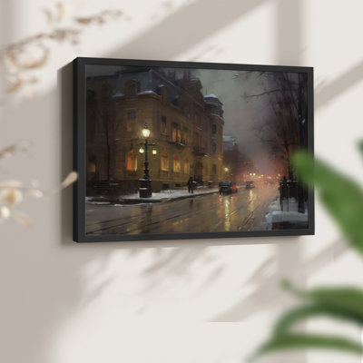 Chirstmas Art-CCCLXX -Framed Print - Restickable