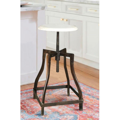 Bella Swivel Adjustable Height Bar Stool
