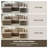 Oversized Down-Filled Modular Sofa With Ottomans-427721370-418034111