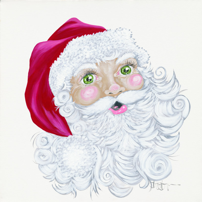 «Green Eyed Elf» par Hollihocks, reproduction d'art, H 12 po x l 12 po, Oui, Papier avec cadre simple noir
