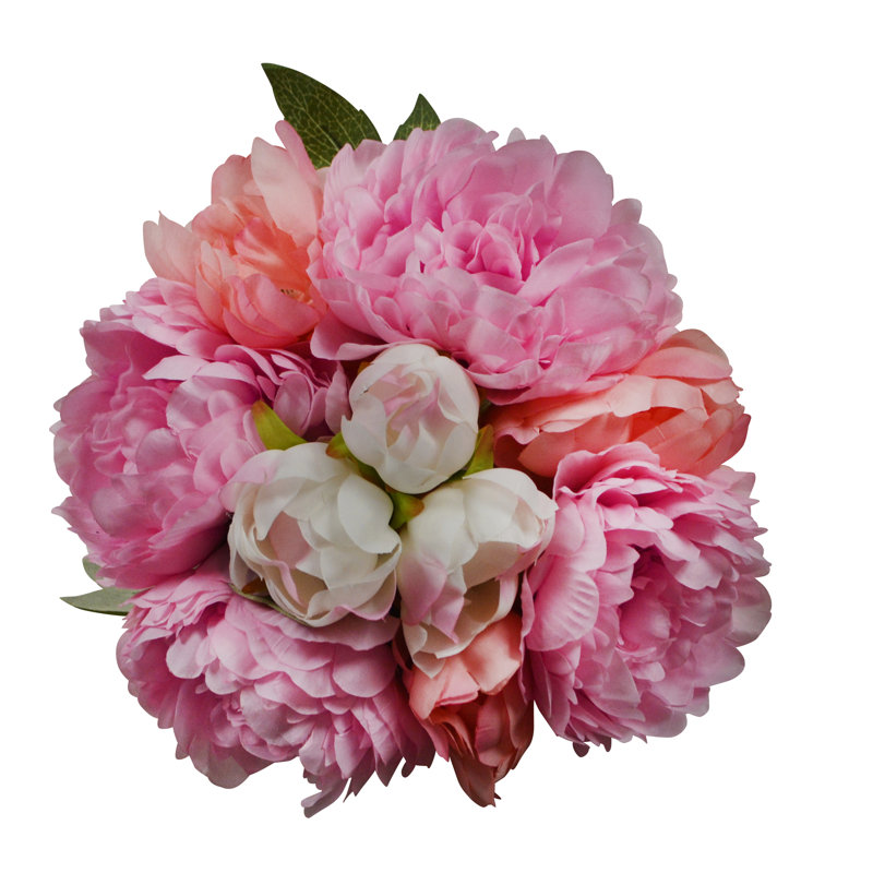 Bouquet de pivoines 11 po 11 po, Ros