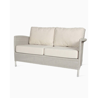 Safi 57.5"" Wide Outdoor Wicker Loveseat with Sunbrella Cushions -  Vincent Sheppard, KIT-GC032S007-S0606