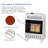 ProCom Heating Ventless Infrared Plaque Heater With Base Feet, T-Stat Control-103008532-103008534
