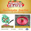 Outil de jardinage de cratère à tomates - plastique rouge 12 po pour des tomates plus saines, paquet de 1