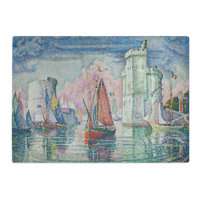 Port of La Rochelle by Paul Signac Chopping Board