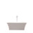 66.9" x 29.5" Freestanding Soaking Acrylic Bathtub-88388743