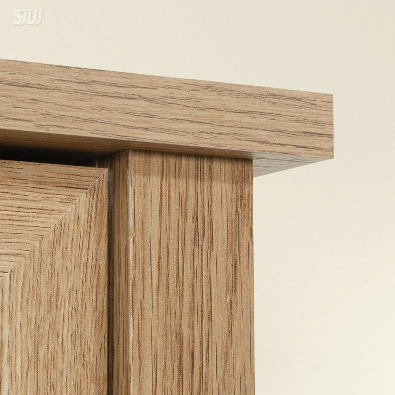 Armoire de rangement rustique de style campagnard avec tablettes réglables, parfaite pour la cuisine, la buanderie et les espaces de vie.