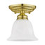 Plafonnier encastré 1 lumière 6,25 po Becky-22240842