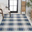 Tapis bleu marine / crème Sabine-293481093