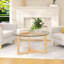 Table basse ronde en verre-1386929138