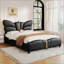 Structure de lit double rembourrée en similicuir-17208347-17208344