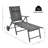 Wynot Outdoor Metal Chaise Lounge