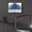«Peaceful Grove Navy» par James Wiens, art mural en verre acrylique-98709118