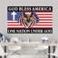 Drapeau national «One Nation Under God»