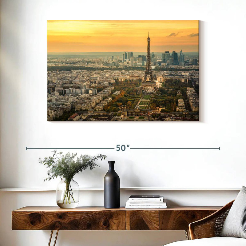 Marchelle soleil couchant sur Paris