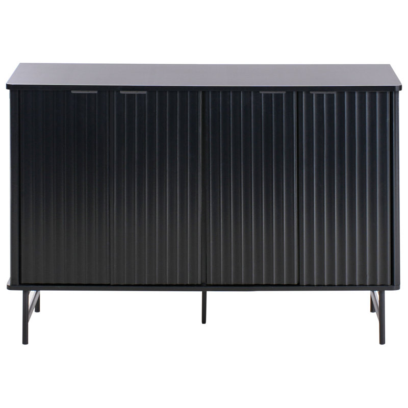 GLASTONBURY 120cm Sideboard, Black