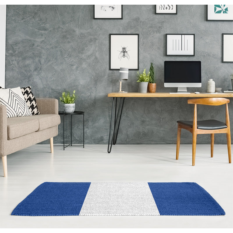 Striped Indoor Rug, Rectangle 5' x 7', Yes