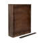 Armoire murale haute en bois sculpté Galienne