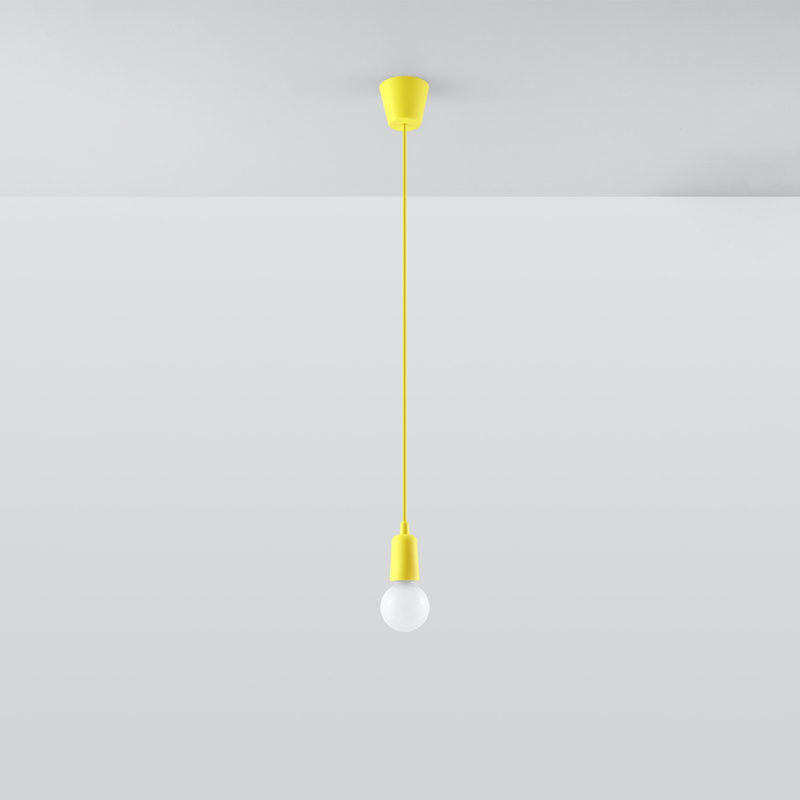 Borofsky 1 - Light White Pendant, Yellow