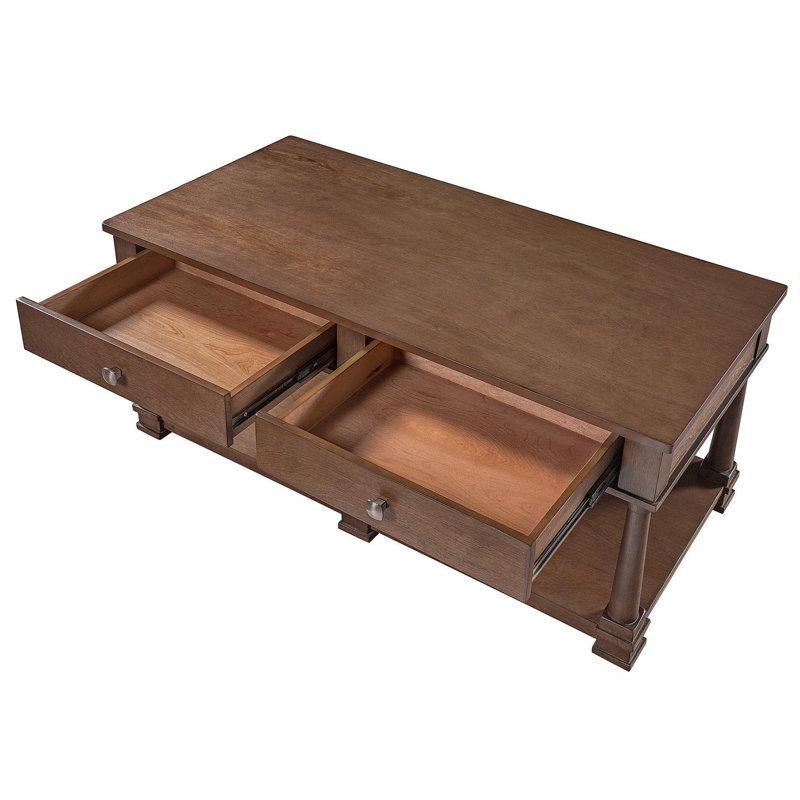 Table basse VIBE HAUS Farmhouse, Brown
