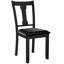 Chaise d'appoint rembourrée à dossier en lattes-1329749831
