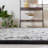 Jarie Flat Weave Wool/Cotton Rug in Black-161277294