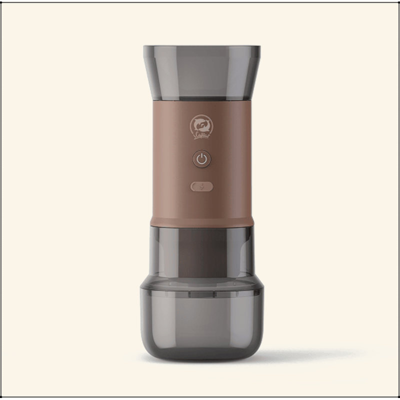 PSFK14 Moulin à café électrique grains de café moulin à café utilisé pour le café infusé à la main. Grand rangement pour poudre et haricots 3300Mah. Pas de réglage fin segmenté