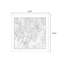 Art mural carré Mid-Century moderne Farbic pour le salon-1742870311