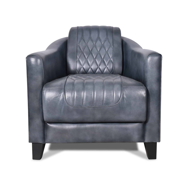 Balzer Upholstered Armchair, Grey
