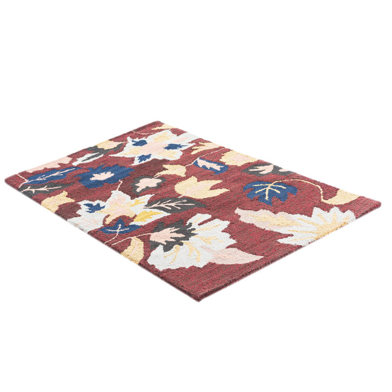 Tapis bordeaux Noell